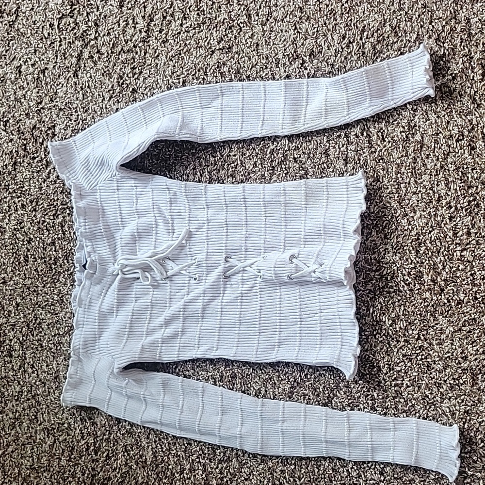 Rue21 size medium white off the shoulder blouse